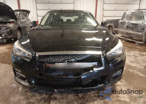 2017 Infiniti Q50 2.0T Base из США, поврежденный, VIN JN1CV7AR7HM682287